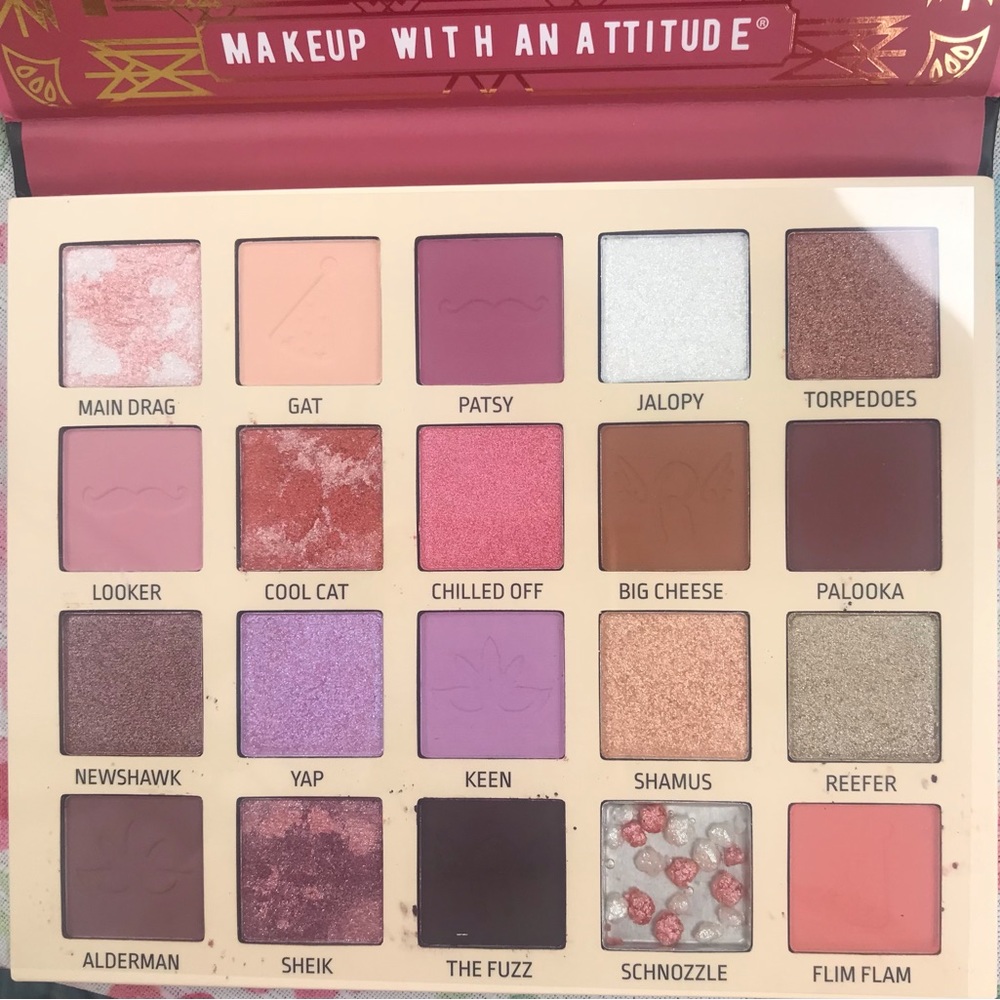 NEW ~ The Roaring 20’s Eyeshadow Pallet *Excessive*  by RUDE COSMETICS - Picture 4 of 6